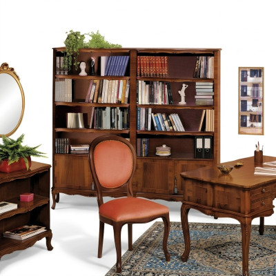Étagère en bois pour livres Étagère de bureau autoportante Élégante étagère à livres marron neuve