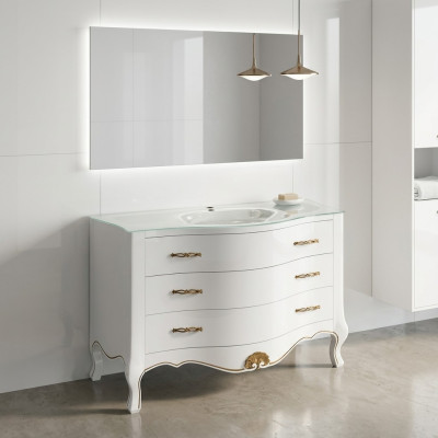 Lavabo Classique armoire Base de lavabo Salle de bain italienne