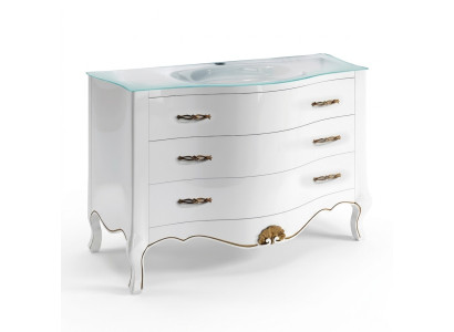 Lavabo Classique armoire Base de lavabo Salle de bain italienne