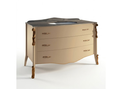 Mobilier de salle de bain Meuble sous-lavabo Lavabo 122cm Armoire Mobilier de salle de bains Salle de bain