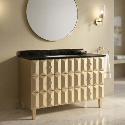 Lavabo Lavabo Classique Armoire Italienne Base de Cabinet de Salle de Bain