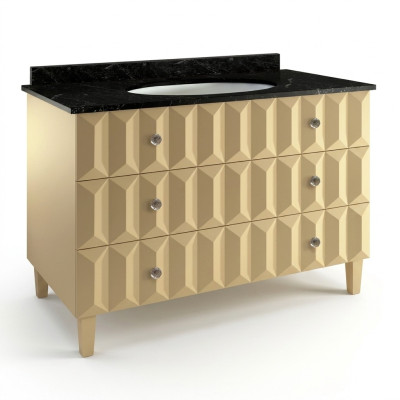 Lavabo Lavabo Classique Armoire Italienne Base de Cabinet de Salle de Bain
