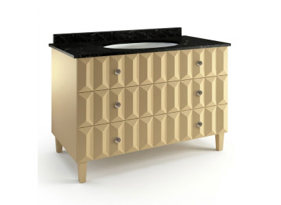 Lavabo Lavabo Classique Armoire Italienne Base de Cabinet de Salle de Bain