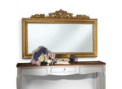 Cadre en bois véritable de Designer Real Wood Frame XXL Miroir 184x117 Miroir - Modèle BV