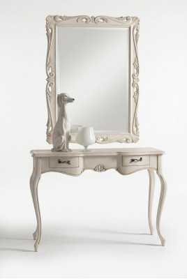 Coiffeuse table de toilette table de maquillage Commode avec miroir Étagères Consoles neuf