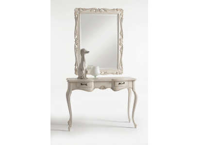 Coiffeuse table de toilette table de maquillage Commode avec miroir Étagères Consoles neuf