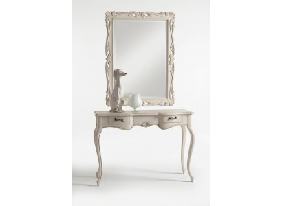 Coiffeuse table de toilette table de maquillage Commode avec miroir Étagères Consoles neuf