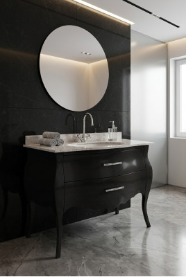 Lavabo Meuble sous lavabo Armoire de salle de bain Salle de bain Armoire Table de lavage