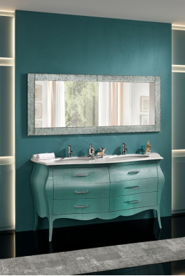 Conception de miroir de meuble de luxe de miroir de table armoire sous évier nouvel