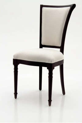 Chaises rembourrées 1 fauteuil Fauteuil de salle à manger Salon en textiles Conception de chaise de luxe Fauteuil