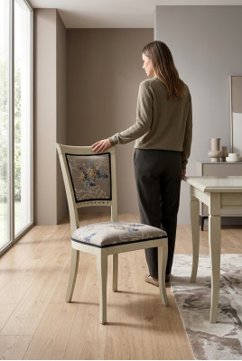 Lehnstühle Entspannen Design Sessel Italien Esszimmerstuhl Holzstuhl Möbel