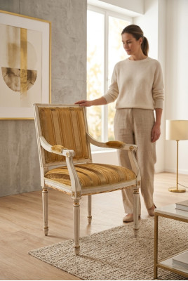 Chaises de salle à manger Conception Fauteuil nouvelle Chaise avec accoudoirs Chaise de salle à manger Bois
