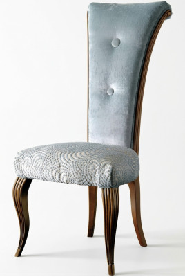Salon Club sans accoudoirs Chaise de luxe classique r sans accoudoirs 1x Chaise de salle à manger Lehn