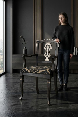 Chaise de salle à manger Chaise de bureau Moderne Luxe Fauteuil Fauteuil Design Chaises Rembourrées Chaises