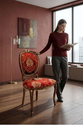 Meubles Chaises Chaise de salle à manger Chaise de bureau neuve Fauteuil Chaise Design Fauteuil rembourré de luxe