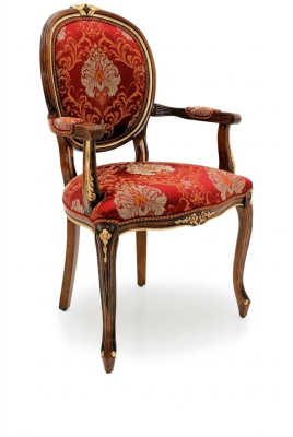 Chaise de salle à manger luxueuse Chaises de fauteuil Fauteuil de bureau Fauteuil rembourré design avec dossier