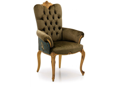 Chaise avec accoudoir Chaise de salle à manger En bois Chaises de salle à manger Design Fauteuil d'art déco