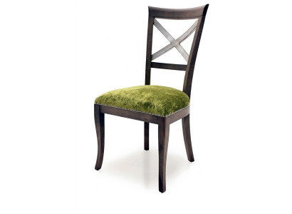Chaise design Fauteuil inclinable Rembourrage Moderne Table à manger Chaises Luxe Tissu Bois Meubles