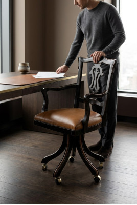 Meubles de bureau design Chef de bureau pivotant Chaise de bureau de luxe Chaises de rembourrage nouvelles