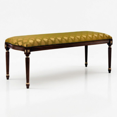 Conception tabouret de luxe Rembourrage de siège moderne Textile détente Canapé Chesterfield