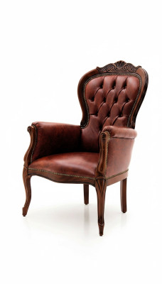 Fauteuil Chaise de designer Rembourrage Détente Tissu Textile Salon Club Fauteuil une place Mobilier neuf