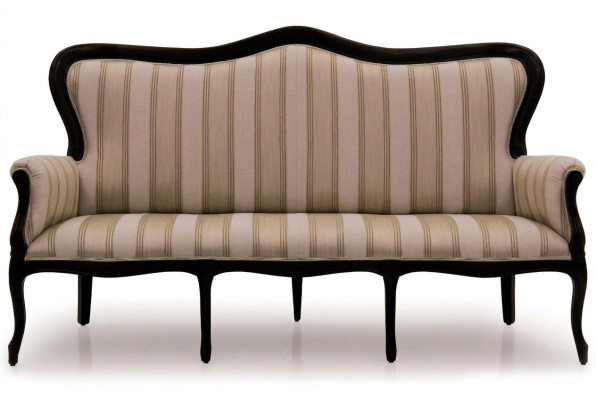 Conception canapé trois places Canapé Rembourrage Sofa Art Déco Canapés Trois Places Meubles de Chambre Siège Marron