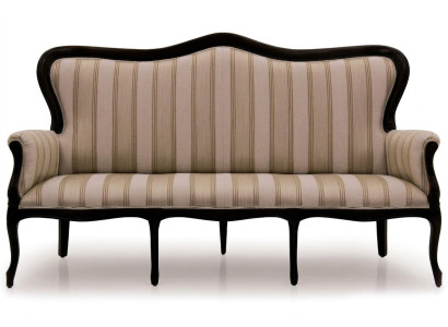 Conception canapé trois places Canapé Rembourrage Sofa Art Déco Canapés Trois Places Meubles de Chambre Siège Marron