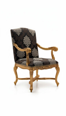 Salon Salle à manger Fauteuil Chaise rembourrée Accoudoir Fauteuil de luxe Chaise Chaises