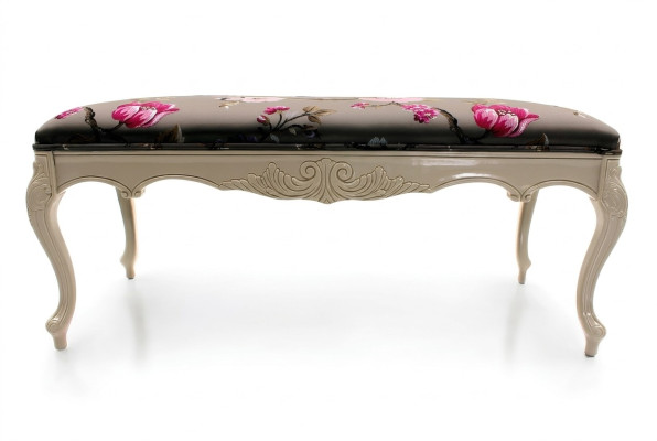 Tabouret Canapé Pouf Tapisserie Tabouret d'appoint Repose-pieds Repose-pieds Ottomane Tabouret Siège Artdéco neuf