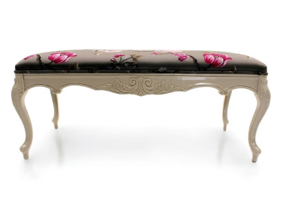 Tabouret Canapé Pouf Tapisserie Tabouret d'appoint Repose-pieds Repose-pieds Ottomane Tabouret Siège Artdéco neuf