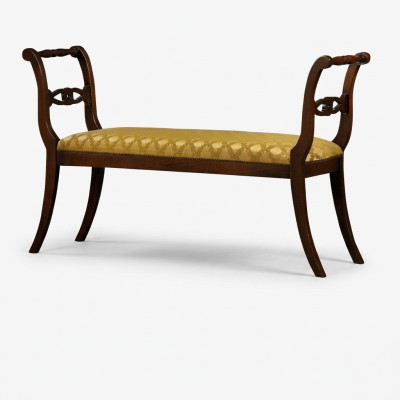 Ottomane Chaise Longue Banc Siège Rembourré Tabouret Repose-pieds Tabouret d'Appoint Tabouret