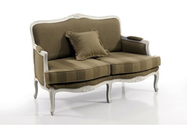 Conception Tissu Rembourré Canapés Canapés Nouveau Canapé Double Canapé Canapé de Luxe 2 Places Meubles