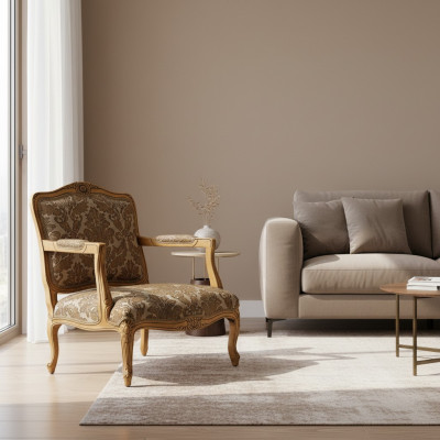 Meubles classiques de luxe 1 place Canapé nouveau Fauteuil Canapés Canapé Textile Classique