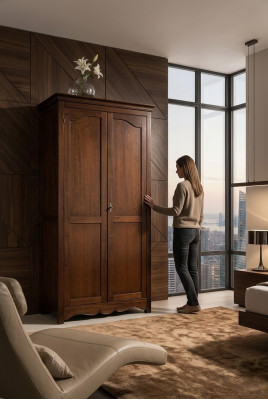 Armoires vestimentaires Mobilier Bois Meubles italiens Armoires de luxe Conception de garde-robe