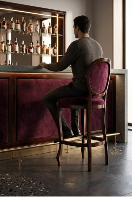 Tabouret de bar Chaise Fauteuil de bar Bar Maison Bar pour Comptoir Bar Cabinet Meubles Classiques