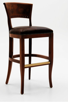 Tabouret Tabouret Bar Royal Rembourrage Velours Classique 1 Place Chaise de Style Antique