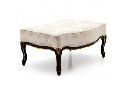 Conception Tabouret Repose-pieds Siège Tabouret Rembourrage Siège Textile Bois Style
