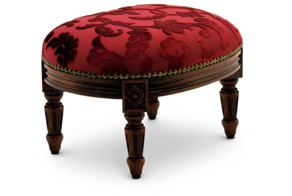 Tabouret rembourré au design luxueux : tabouret multifonctionnel au style exquis