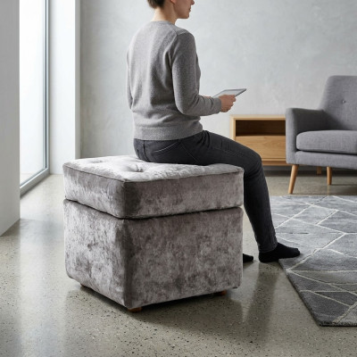 Repose-pieds Tabouret ottoman Tabouret ottoman Pouf Sofa Pouf Tapisserie Tabouret d'appoint
