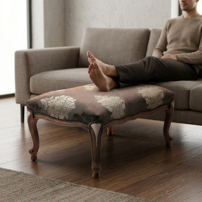 Upholstery Stool Footstool Ottoman Stool Pouf Living room Designer Stool - Tabouret rembourré Repose-pieds Pouf Tabouret Ottoman Tabouret de designer pour salon