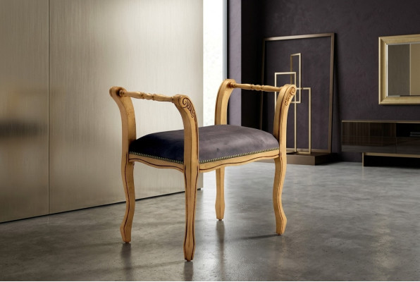 Chaise longue ottomane Banquette Velours 70x39 Tabouret Repose-pieds Tabouret d'appoint
