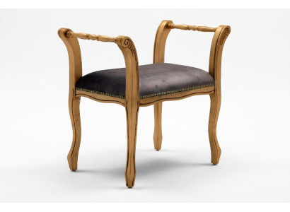 Chaise longue ottomane Banquette Velours 70x39 Tabouret Repose-pieds Tabouret d'appoint