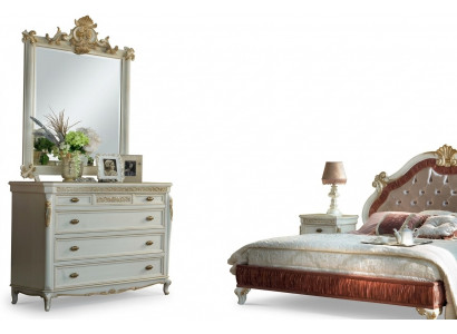 Armoire Cabinet Design Moderne Ensemble de meubles Commode Miroir Bois Commodes