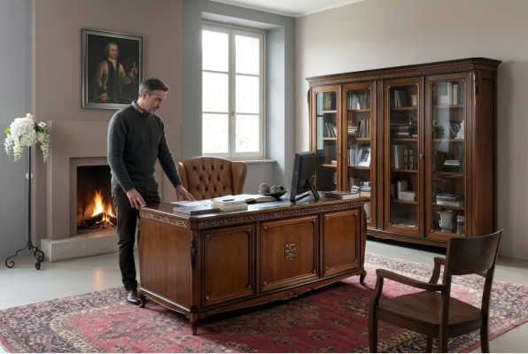 Vitrine classique Commode Vitrines Armoire Armoire en verre Armoire à modèle