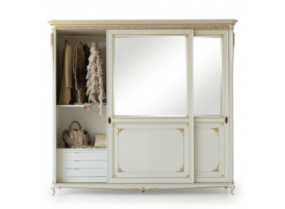 Armoires Buffet Nouveau Design Polyvalent Bois Nouveau Étagère Classique Garde-Robe vêtements.