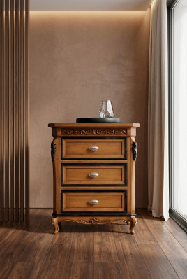 Table d'appoint design Table de chambre Tables de chevet en bois Table de chevet Console de nuit