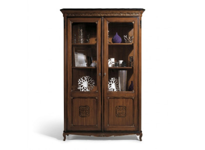 Vitrines Armoire en verre Vitrine en bois massif Mobilier de salon Buffet en bois massif