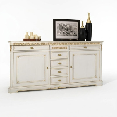Conception des meubles TV Buffet Commode Salon Armoire Étagère Table de salon de luxe