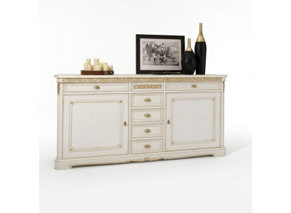 Conception des meubles TV Buffet Commode Salon Armoire Étagère Table de salon de luxe