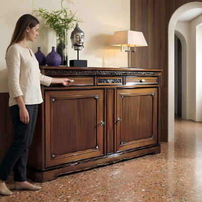 Meubles italiens Salon Meubles en bois Nouvelle commode pour téléviseur TV-Buffet Armoire